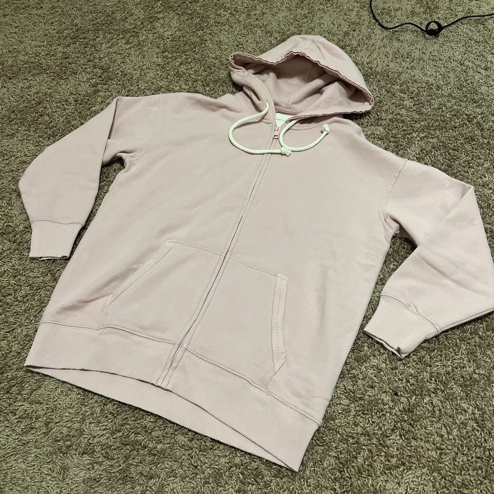 American Eagle Outfitters pink jacket.